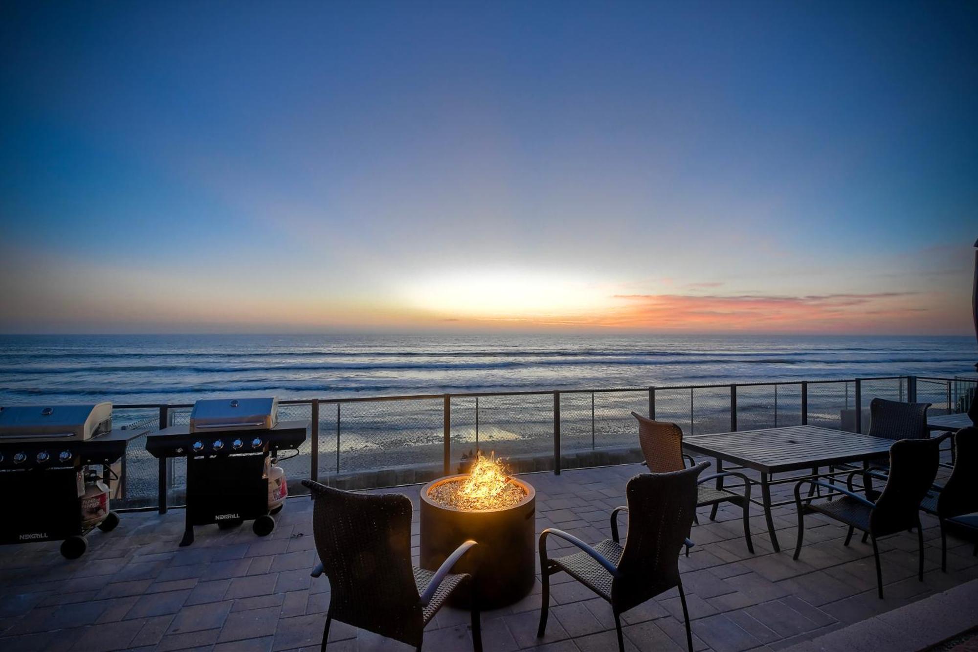 Oceanfront Getaway Ocean Views Fire Pit Bbq Beach Access Apartment Carlsbad Bagian luar foto