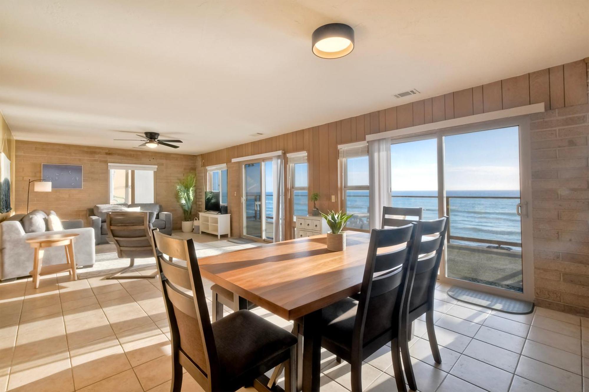 Oceanfront Getaway Ocean Views Fire Pit Bbq Beach Access Apartment Carlsbad Bagian luar foto