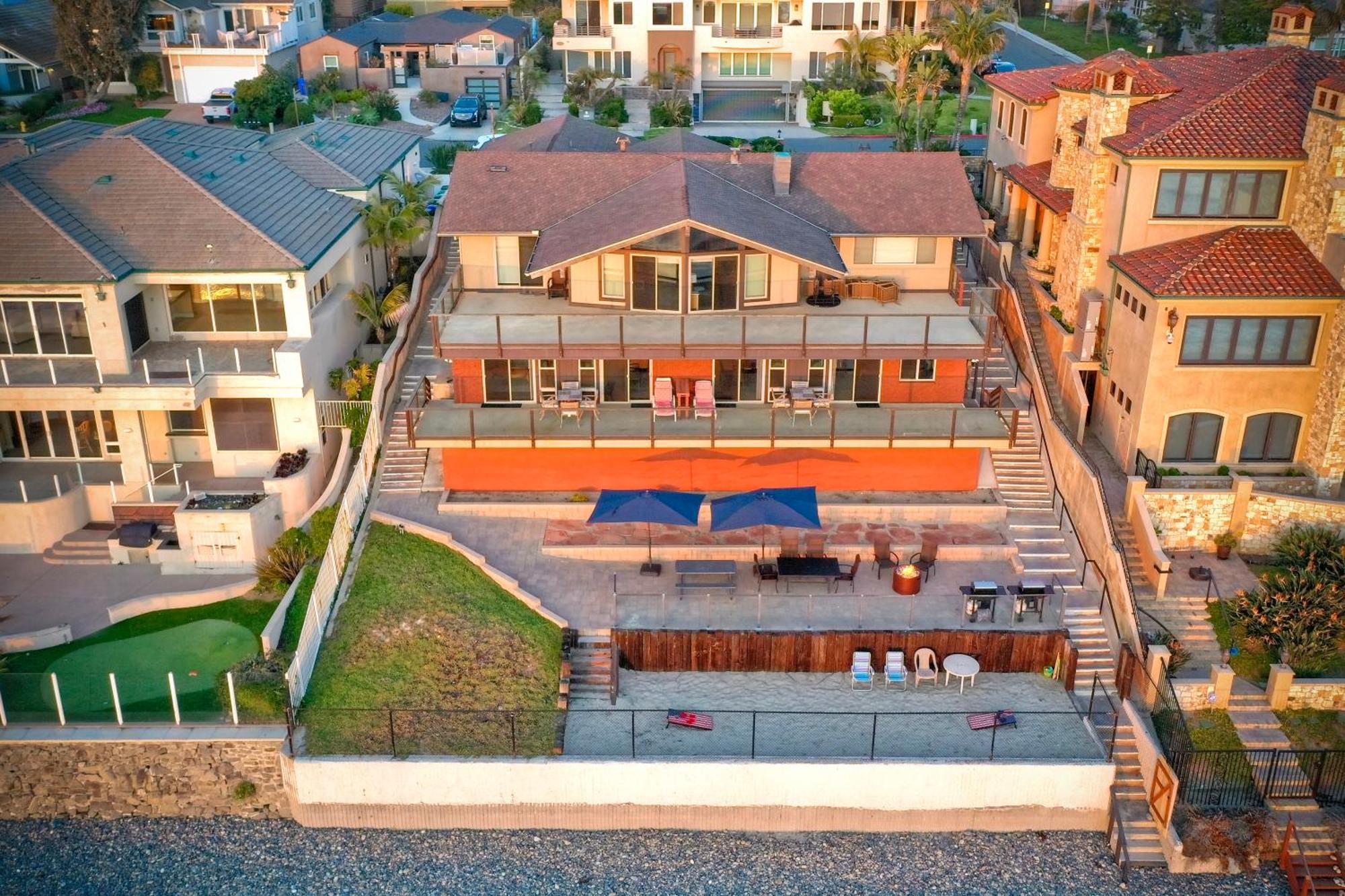 Oceanfront Getaway Ocean Views Fire Pit Bbq Beach Access Apartment Carlsbad Bagian luar foto